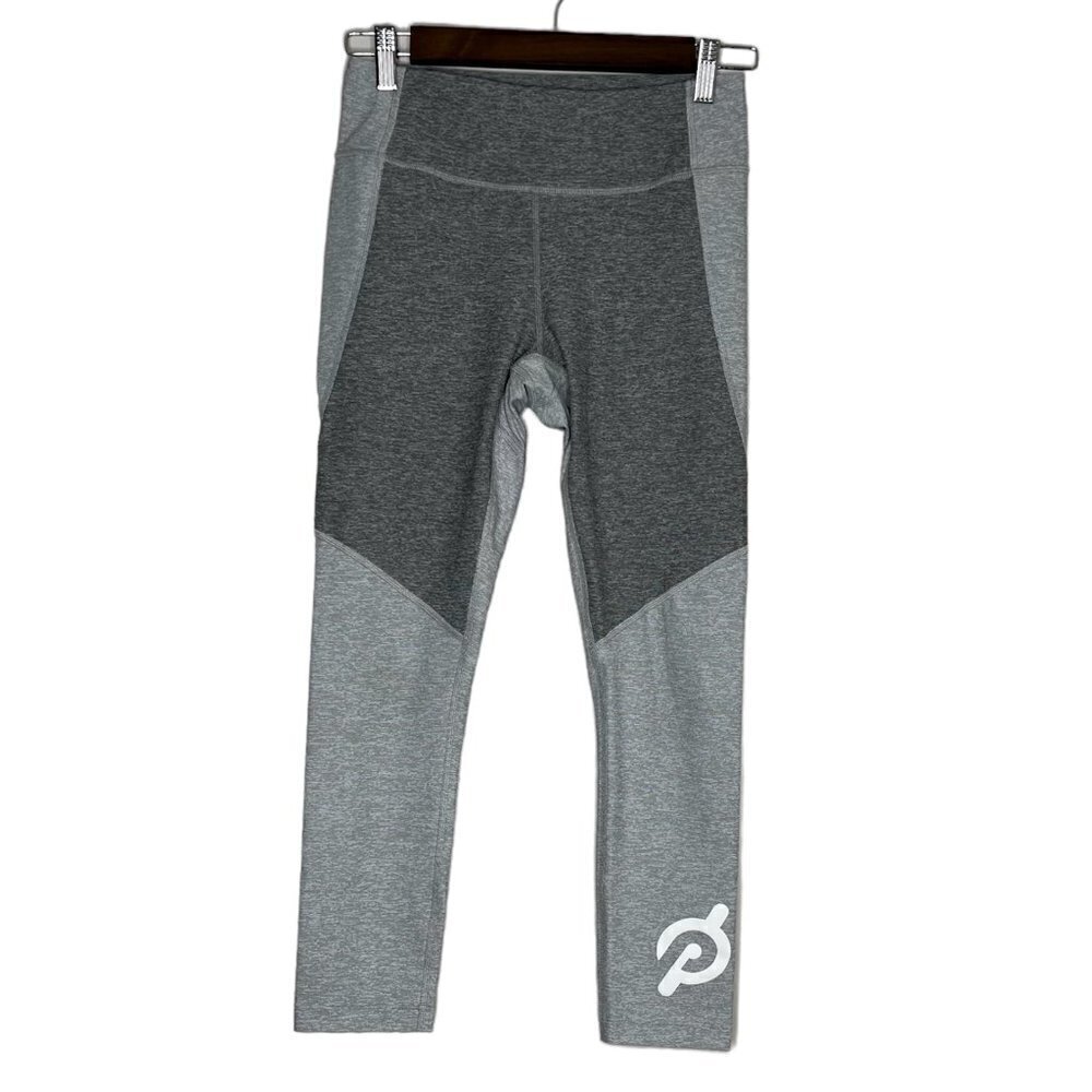 Outdoor Voices Cropped‎ Gray Multi-toned Leggings, Sz Small